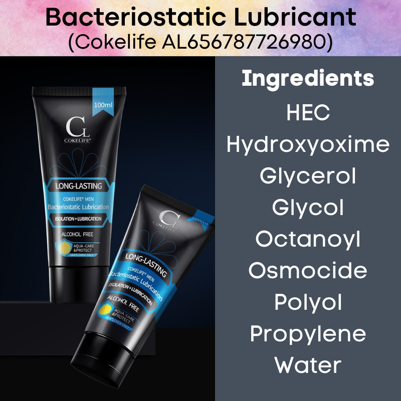 Adult Toy : Men's Bacteriostatic Lubricant (Cokelife AL656787726980)