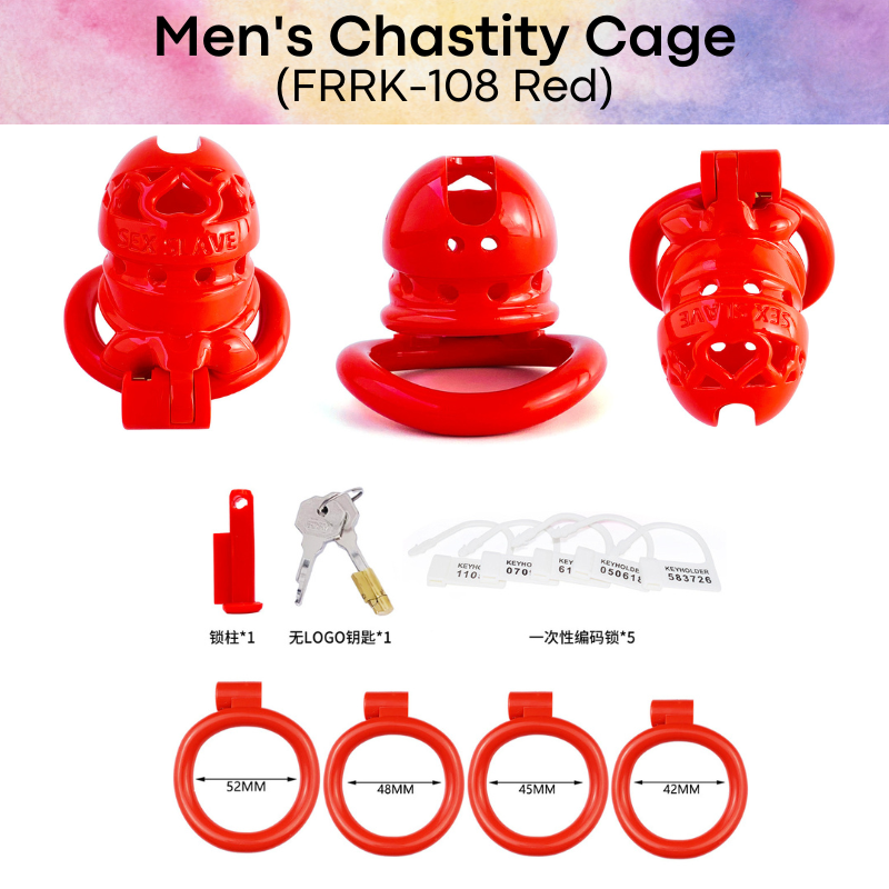 Adult Toy : Men's Chastity Cage (FRRK108)