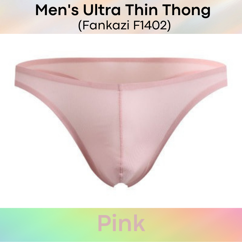 Men's Thong : Ultra Thin Thong Underwear (Fankazi F1402)