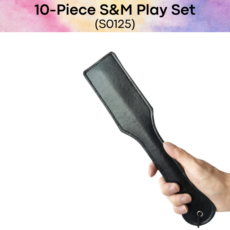 Adult Toy : 10-Piece S&M Roleplay Set (S0125)