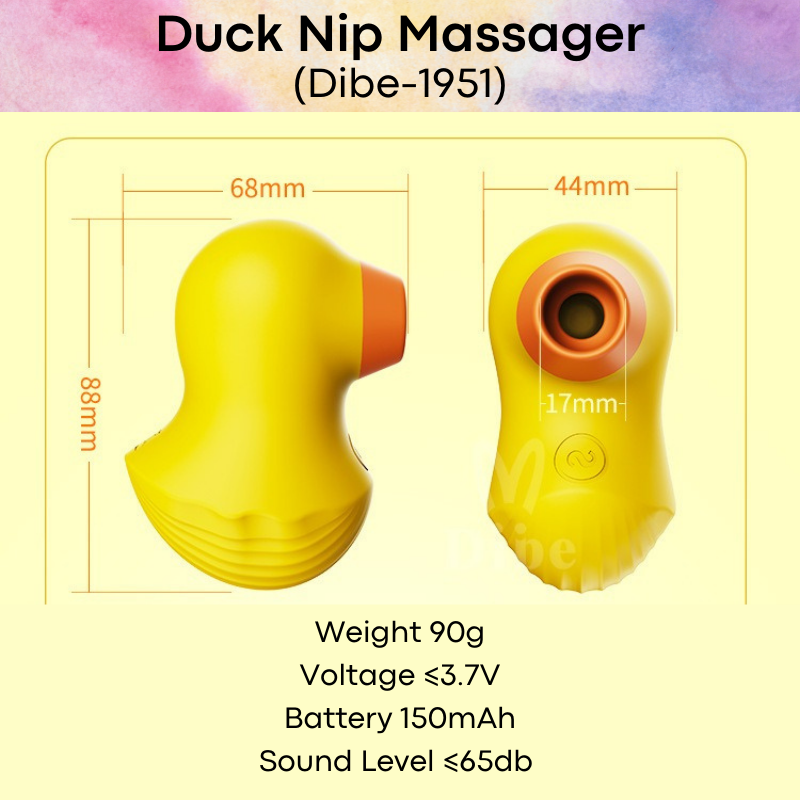 Adult Toy : Duck Nip Suction Vibrator (Dibe-1951)