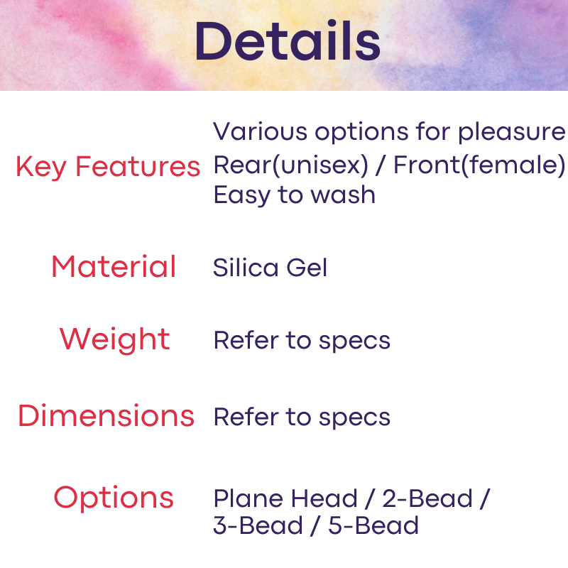 Adult Toy : Unisex Silica Gel Butt Plug (1212)