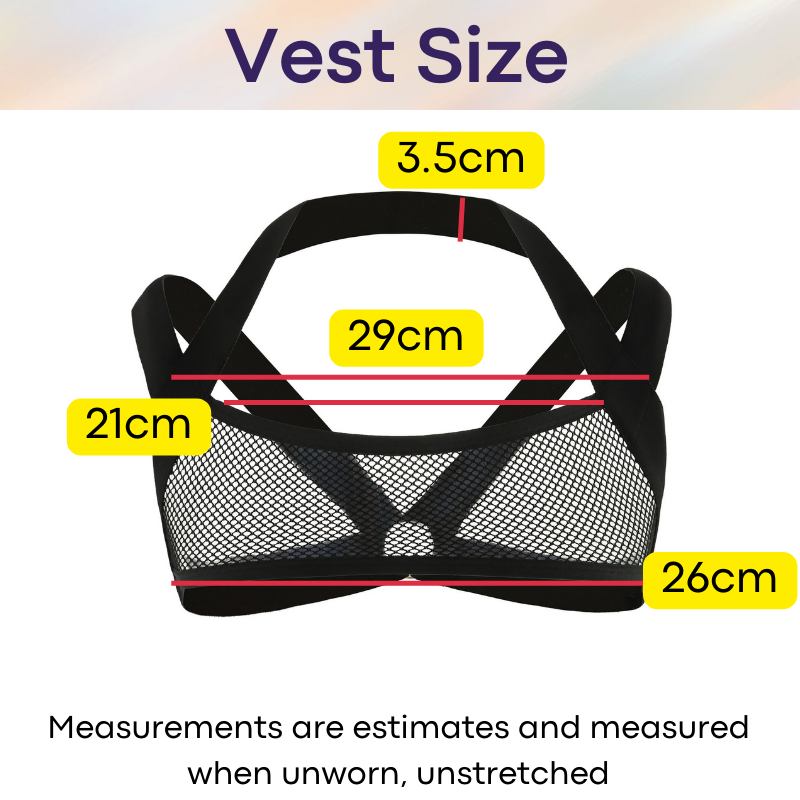 Men's Harness : Net Cropped Vest and Brief (Clever Menmode CMF469/400)
