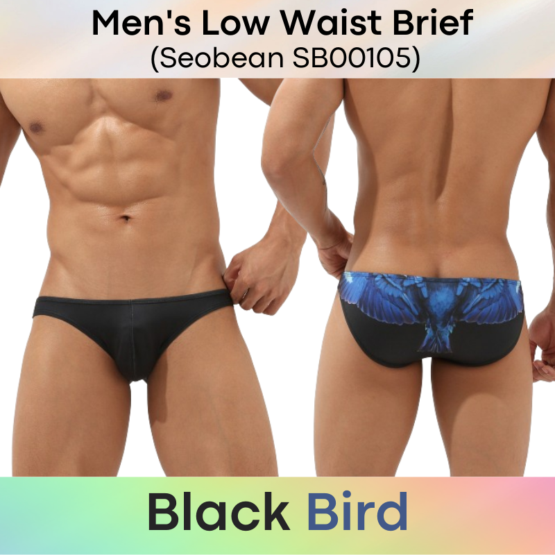 Men's Brief : Low Waist Polyester Brief Underwear (SB00105)