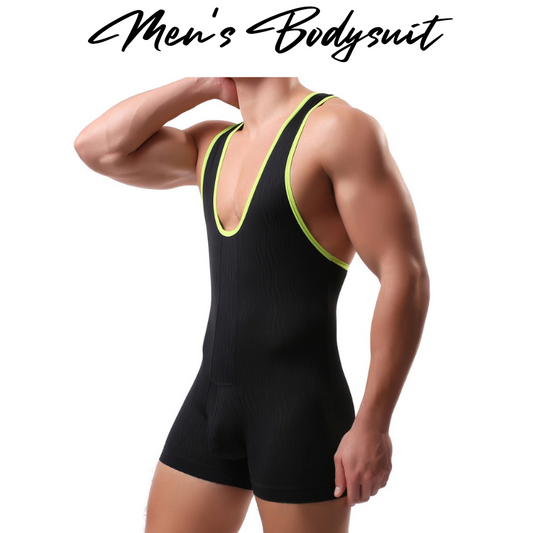 Men's Bodysuit : Wavvy Translucent (Fankazi F2001)