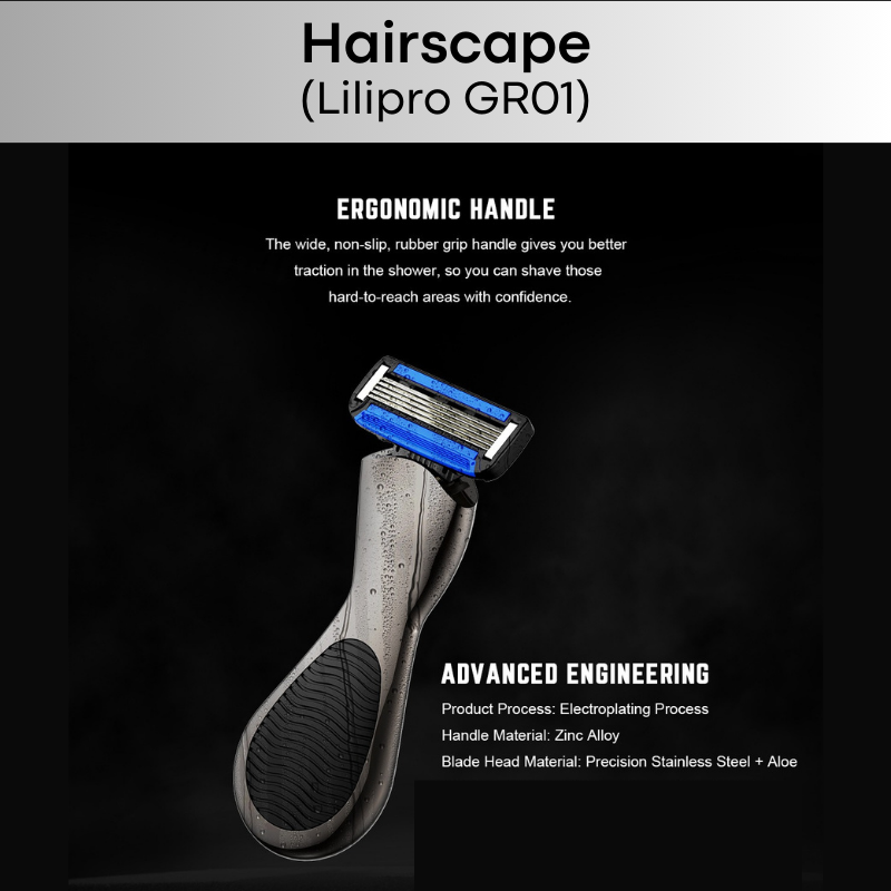 Lifestyle : Men's Shaver Hairscape for Groin (Lilipro GR01)