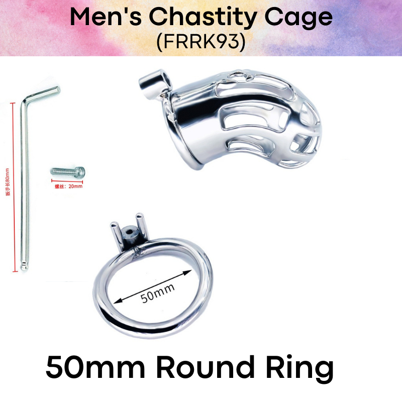 Adult Toy : Men's Chastity Cage (FRRK93)