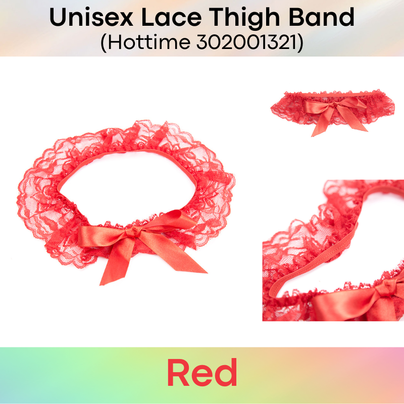 Roleplay : Unisex Lace Thigh Band (Hottime 302001321)