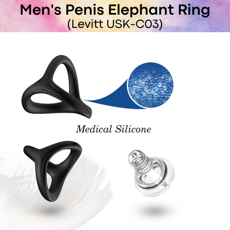Adult Toy : Men's Penis Elephant Ring (Levitt USK-C03)