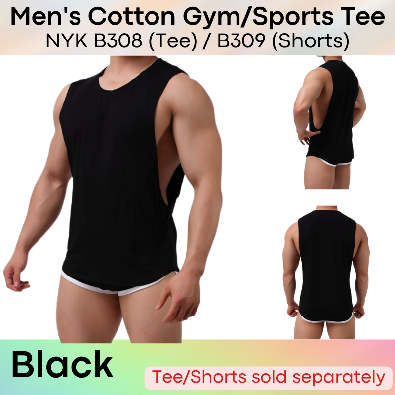 Men's Tee / Shorts : Gym/Sports Cotton