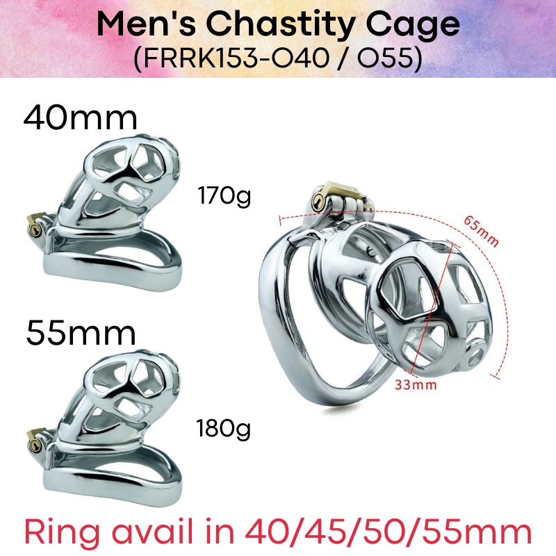 Adult Toy : Men's Chastity Cage (FRRK153)