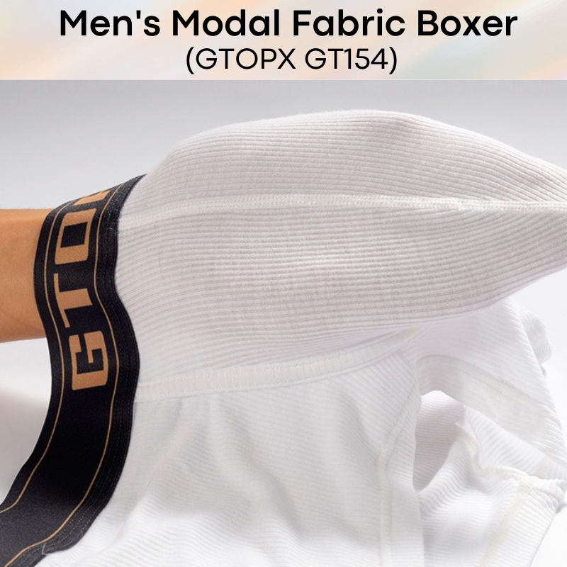 Men's Boxer : Modal Fabric 3D Pouch Underwear (GTOPX GT154)