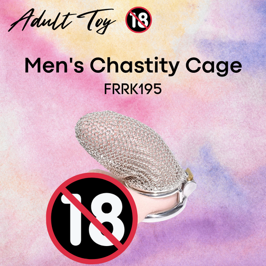 Adult Toy : Men's Chastity Cage (Flexible) FRRK195