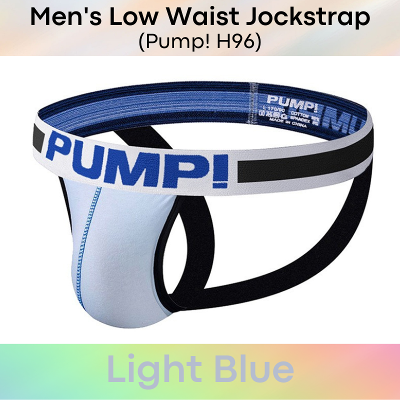 Men's Jockstrap : Low Waist Underwear (Pump! H96)