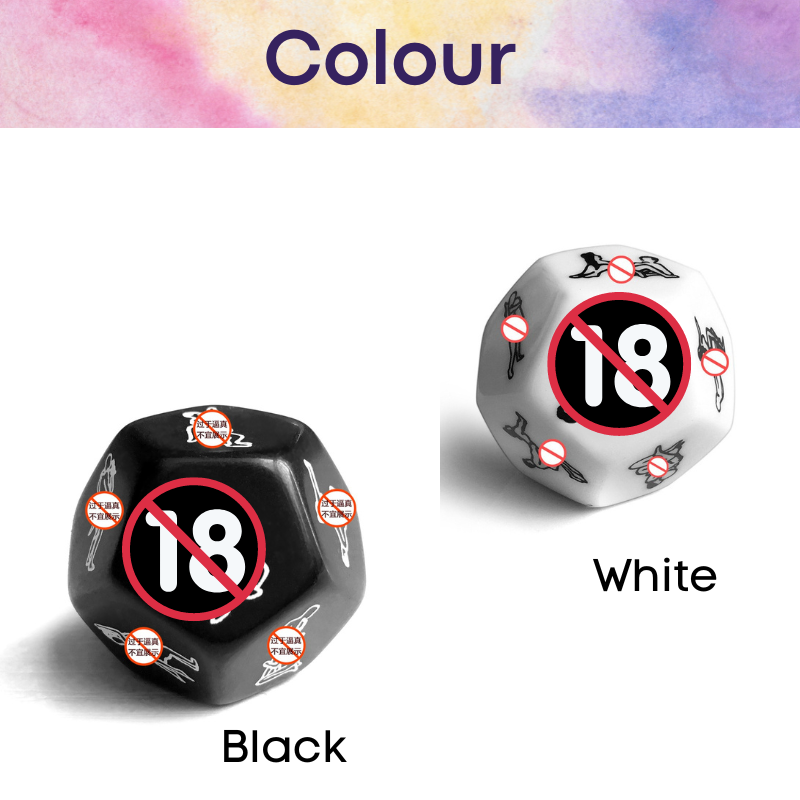 Lifestyle : Adult Toy 12-Sided Dice Prank Gift (C0236)