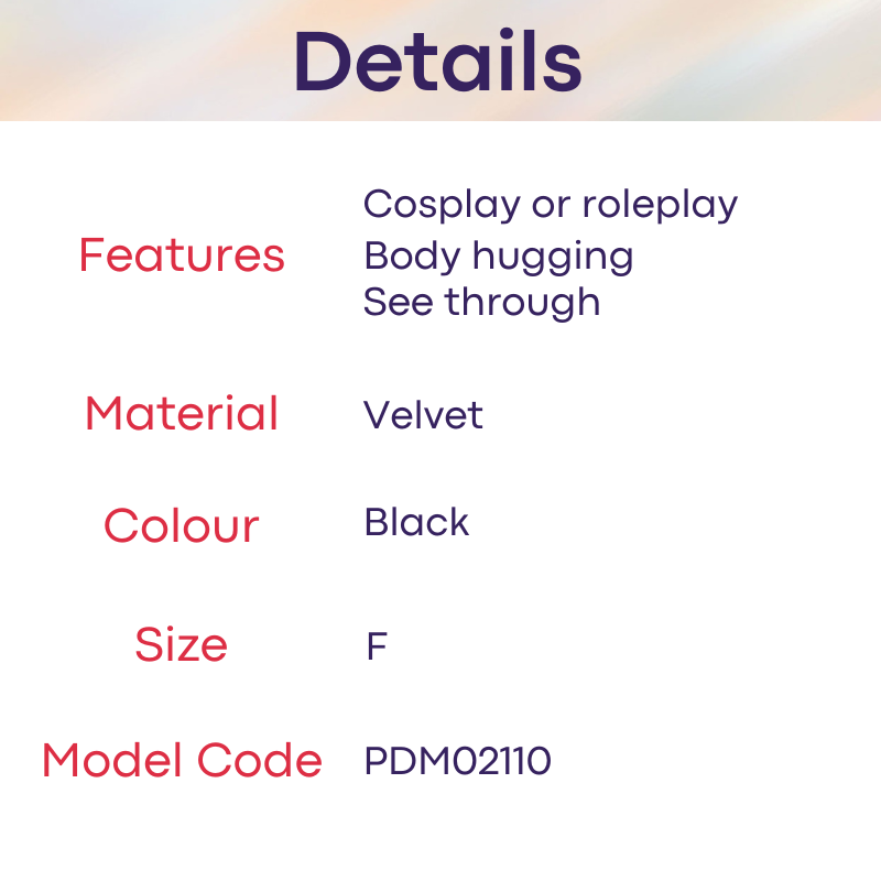 Roleplay : Off Shoulder Leopard Body Dress Stocking (PDM02110)