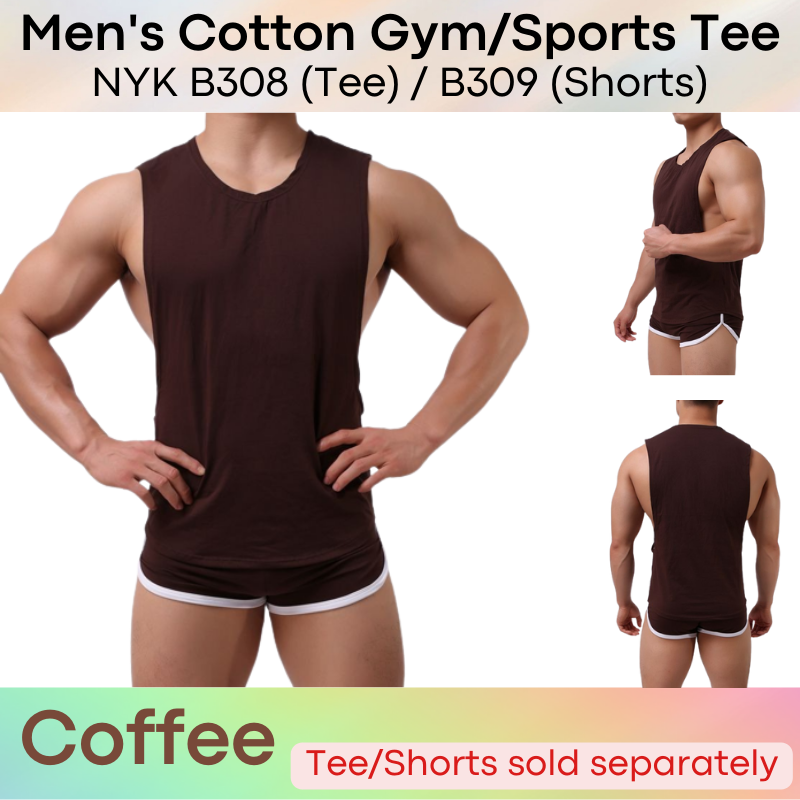 Men's Tee / Shorts : Gym/Sports Cotton