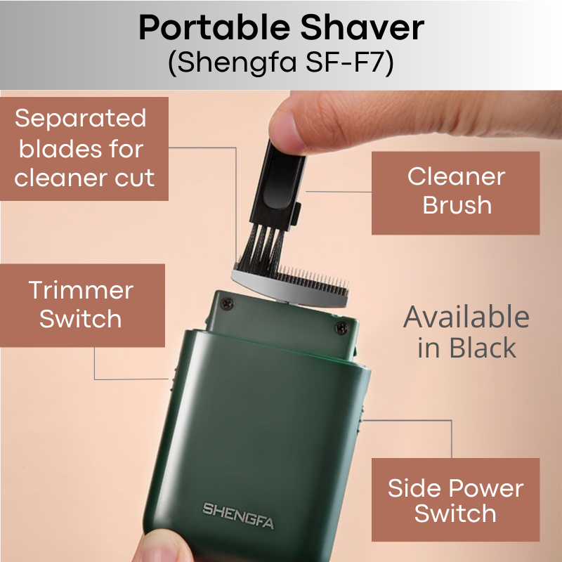 Lifestyle : Men's Portable Shaver (Shengfa SF-F7)