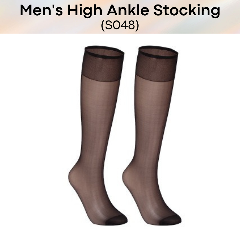 Roleplay : High Ankle Black Stocking (PFM S048)