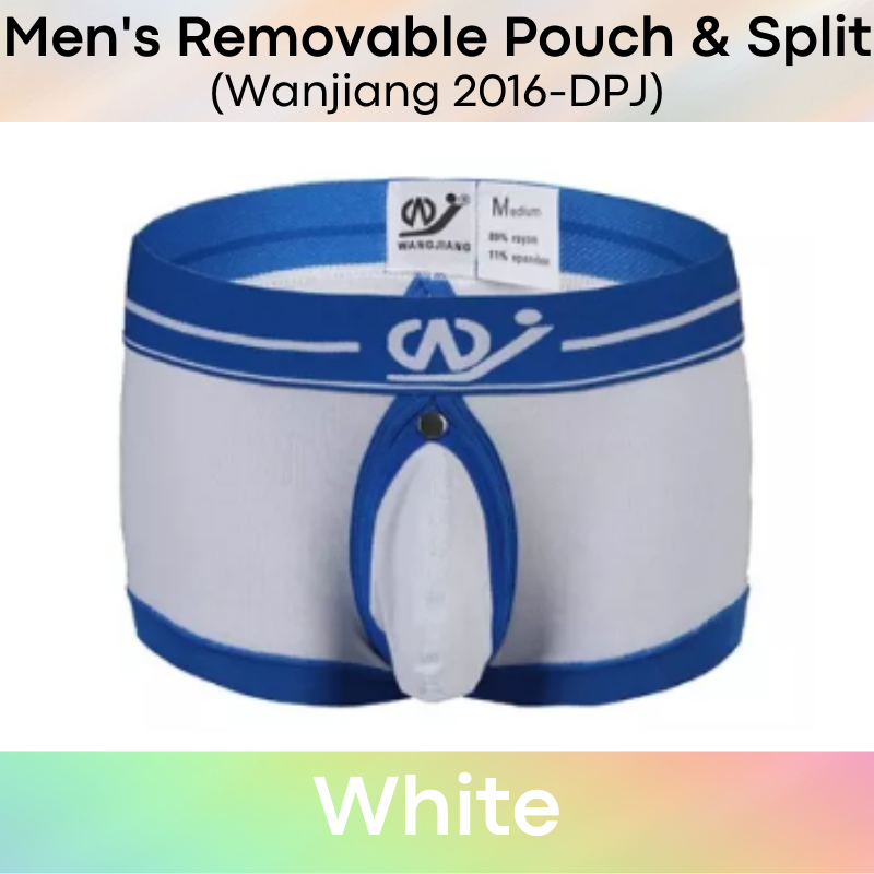 Men's Boxer : Removable Front/Back Opening Underwear (Wanjiang 2016-DPJ)