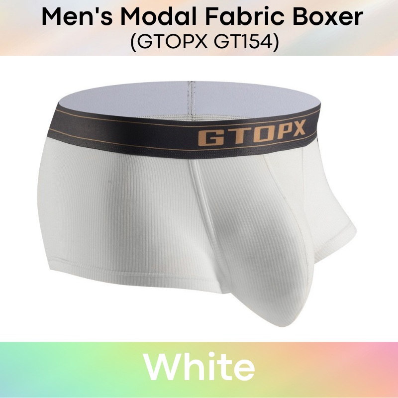 Men's Boxer : Modal Fabric 3D Pouch Underwear (GTOPX GT154)