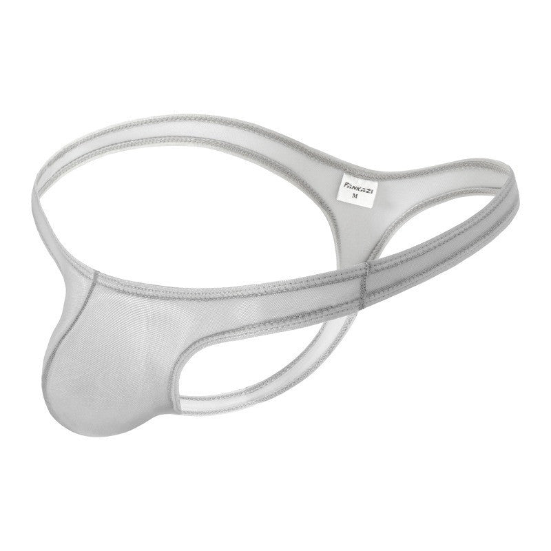 Men's Thong : Low Waist Mesh Underwear (Fankazi F1308)
