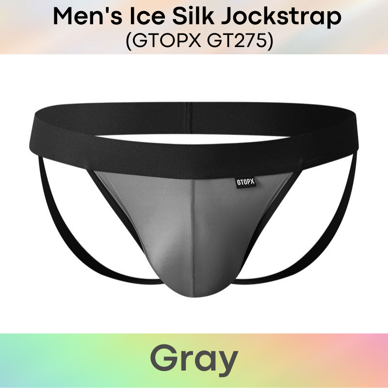 Men's Jockstrap : Ice Silk Underwear (GTOPX GT275)