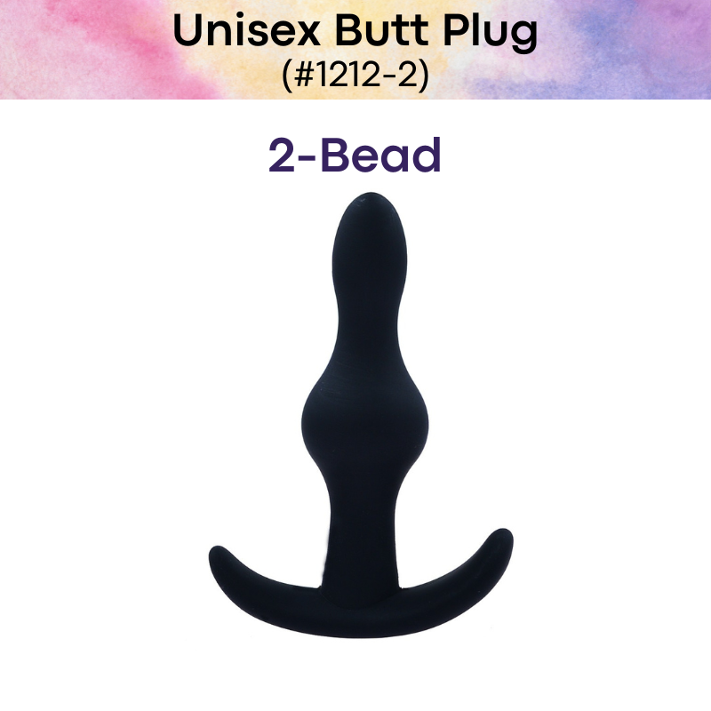 Adult Toy : Unisex Silica Gel Butt Plug (1212)