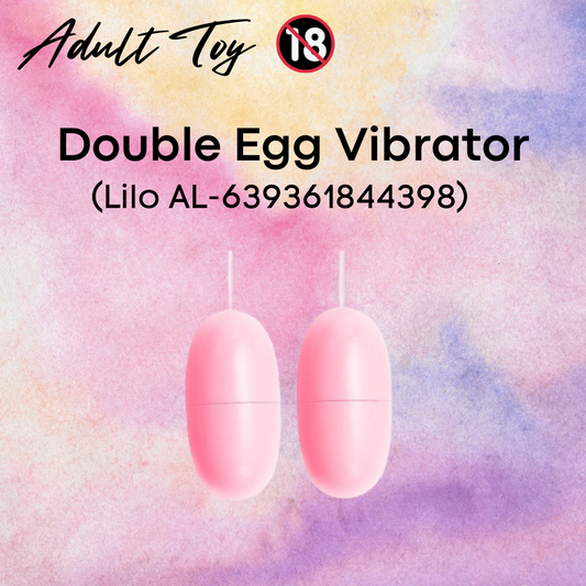 Adult Toy : Unisex Double Egg Vibrator (Lilo AL-639361844398)