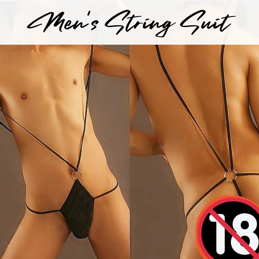 Men's Bodysuit : Almost Bare String (4078)