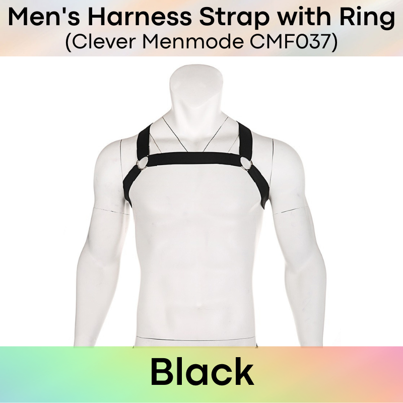 Men's Harness : Harness Strap with Ring (Clever Menmode CMF037)