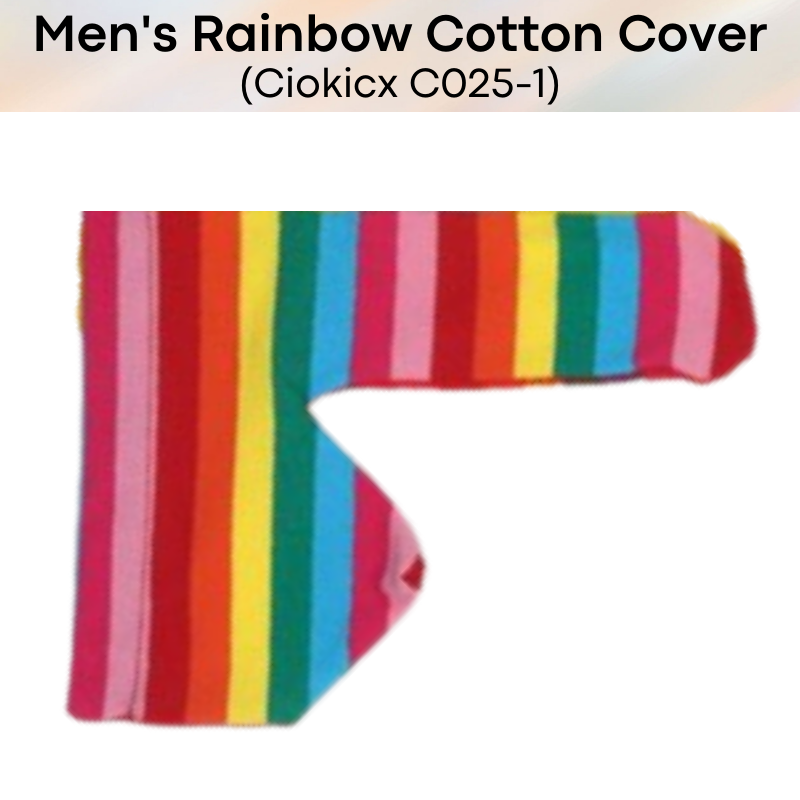 Men's Strap : Rainbow Cover Cotton Underwear (Ciokicx C025-1)