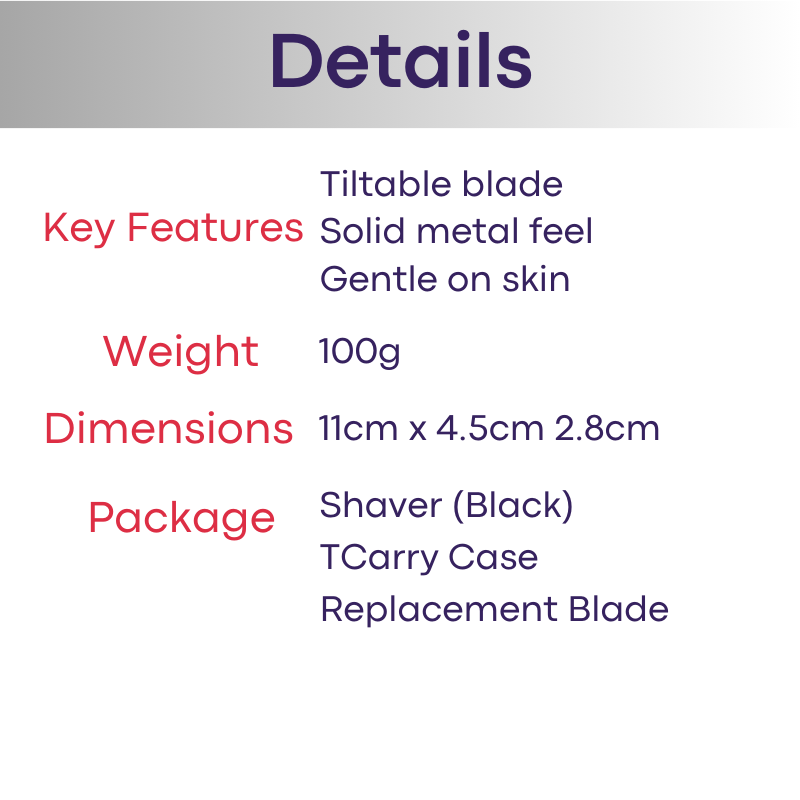 Lifestyle : Men's Shaver Hairscape for Groin (Lilipro GR01)