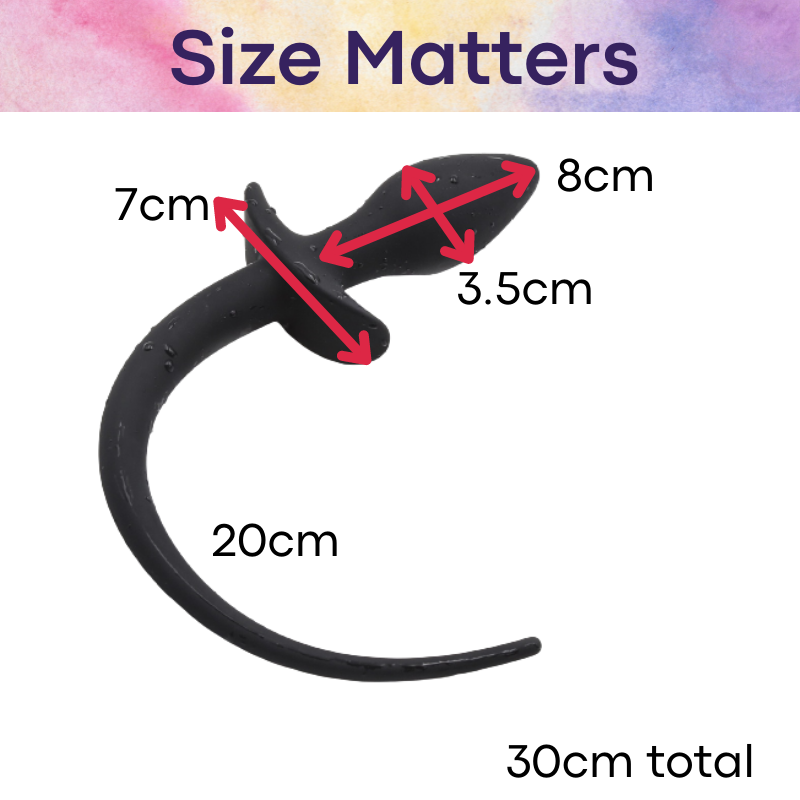 Adult Toy : Tiger Tail with Silicon Butt Plug (HT372405198)