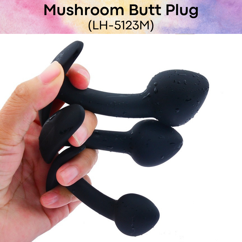 Adult Toy : Mushroom Butt Plug (LH5123M)