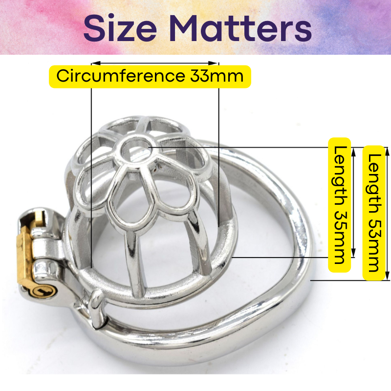Adult Toy : Men's Chastity Cage (FRRK18)