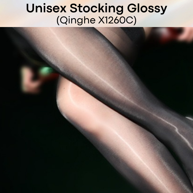 Roleplay : Unisex High Ankle Glossy Stocking (Qinghe X1260C)