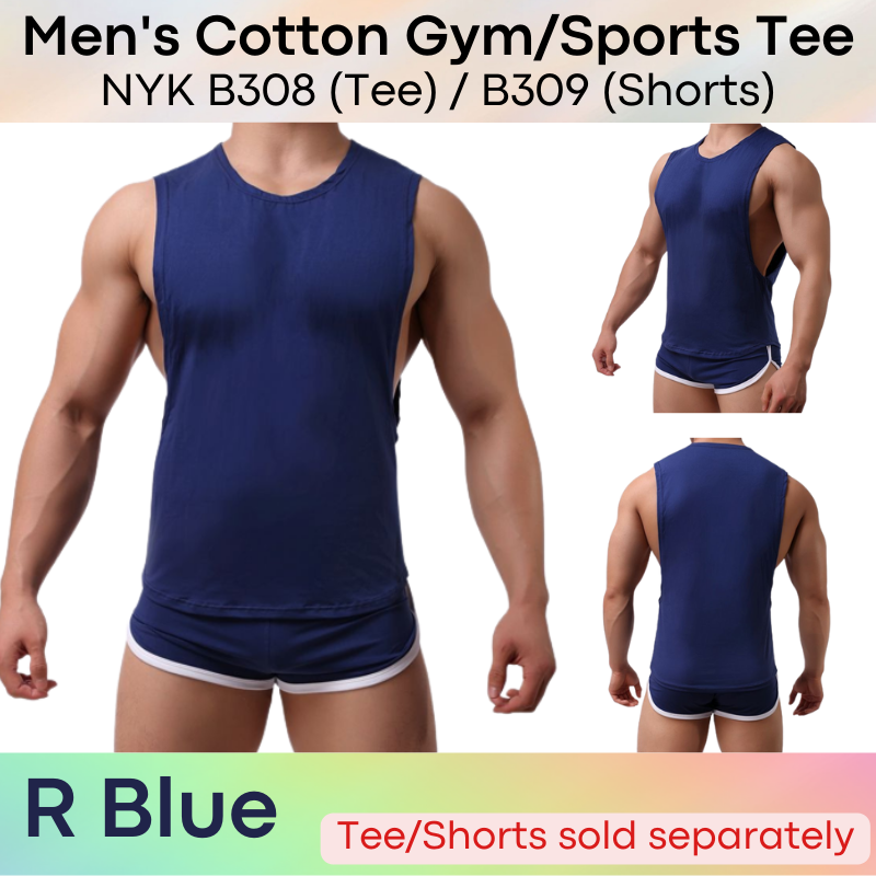 Men's Tee / Shorts : Gym/Sports Cotton