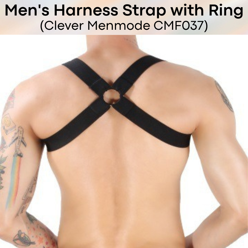 Men's Harness : Harness Strap with Ring (Clever Menmode CMF037)