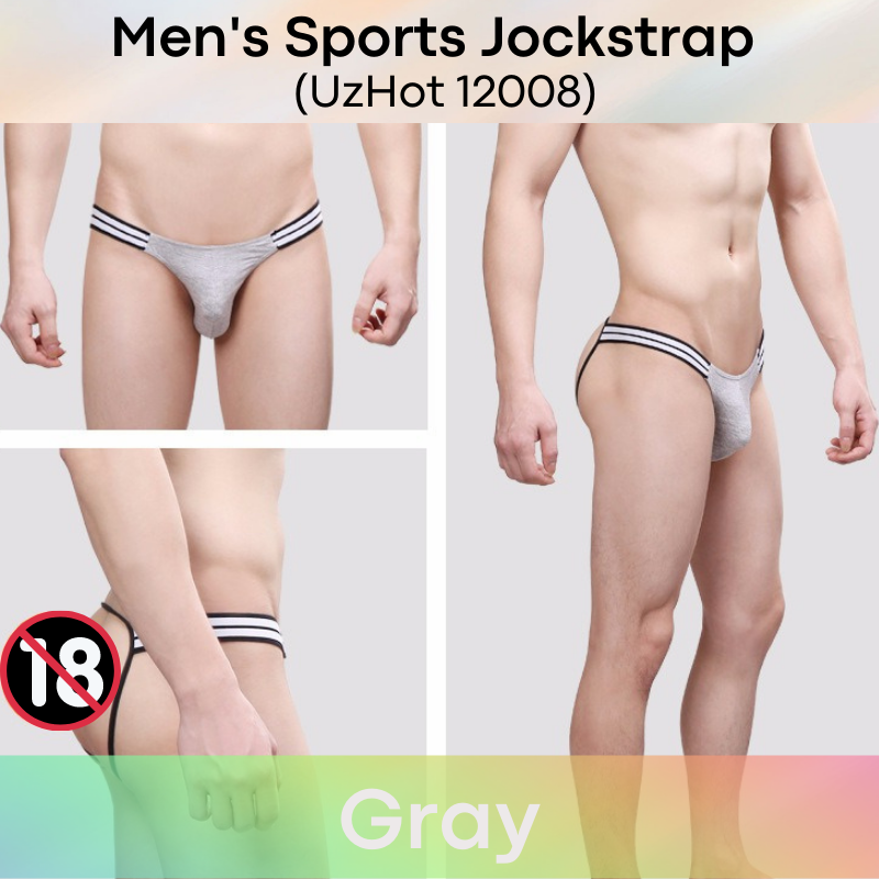 Men's Jockstrap : Low Waist Underwear (UzHot 12008)