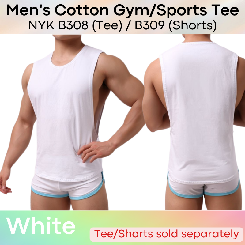 Men's Tee / Shorts : Gym/Sports Cotton