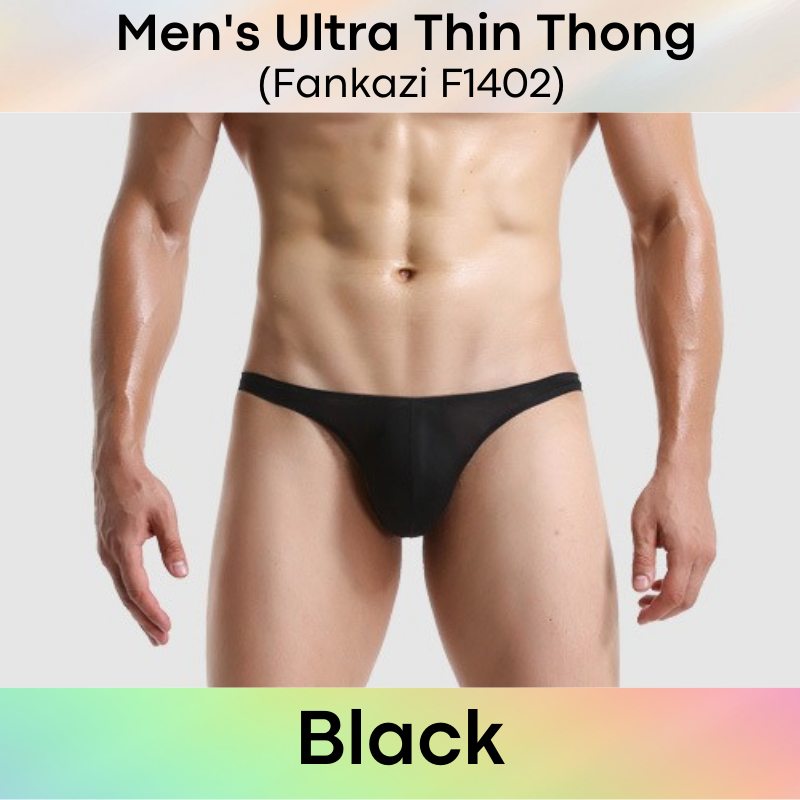 Men's Thong : Ultra Thin Thong Underwear (Fankazi F1402)