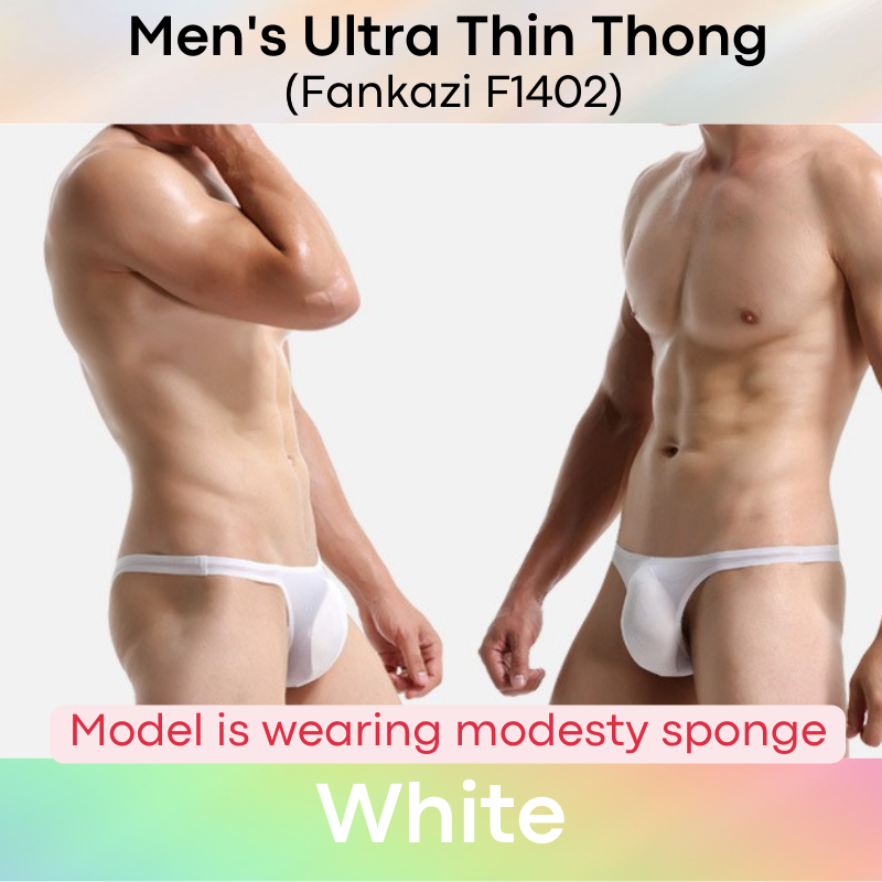Men's Thong : Ultra Thin Thong Underwear (Fankazi F1402)