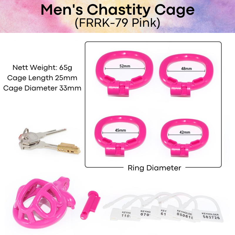 Adult Toy : Men's Chastity Cage (FRRK79)