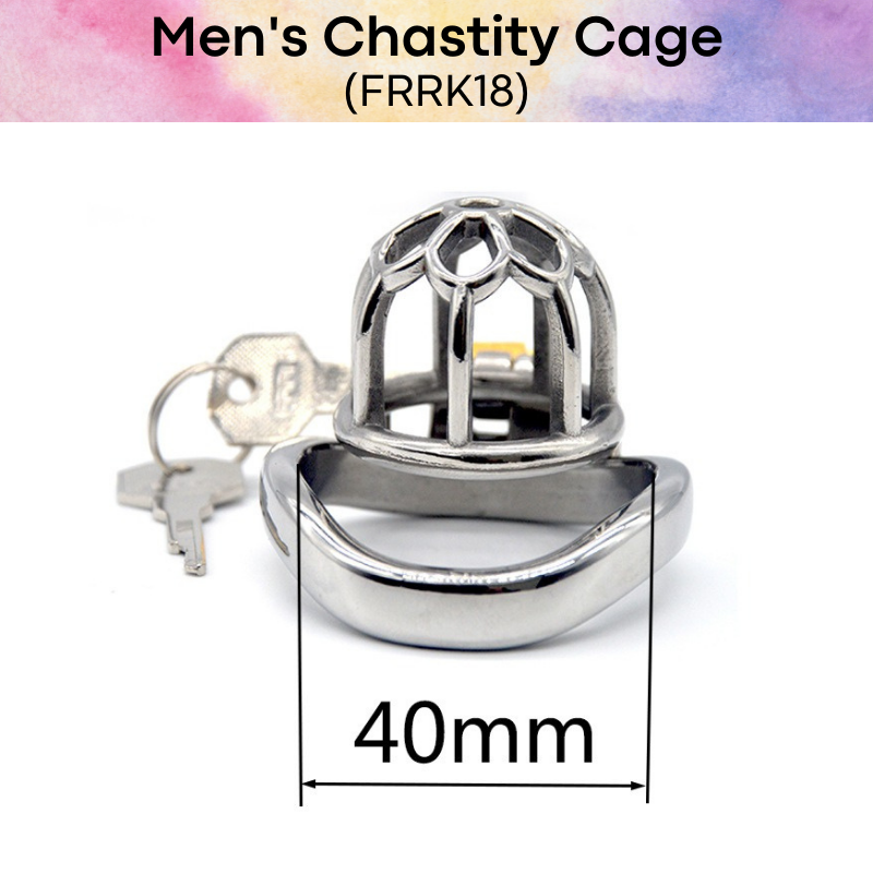 Adult Toy : Men's Chastity Cage (FRRK18)