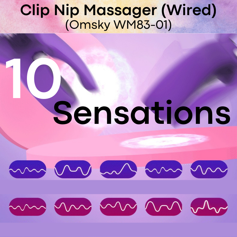 Adult Toy : Nip Clip Vibrator (Omsky WM83-01)