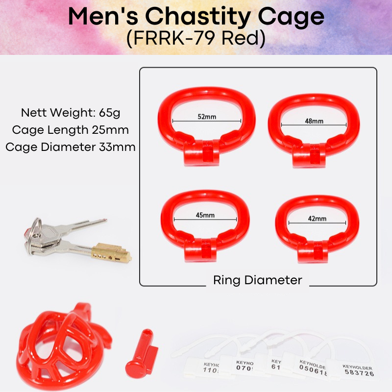 Adult Toy : Men's Chastity Cage (FRRK79)