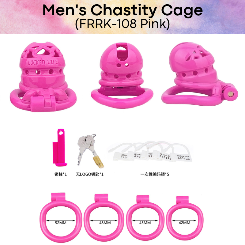 Adult Toy : Men's Chastity Cage (FRRK108)