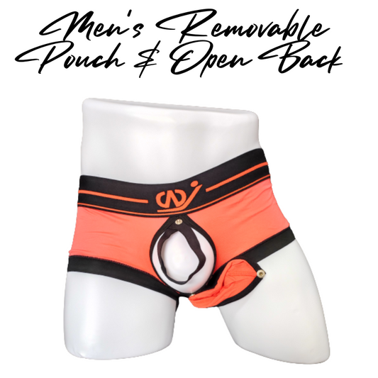 Men's Boxer : Removable Front/Back Opening Underwear (Wanjiang 2016-DPJ)