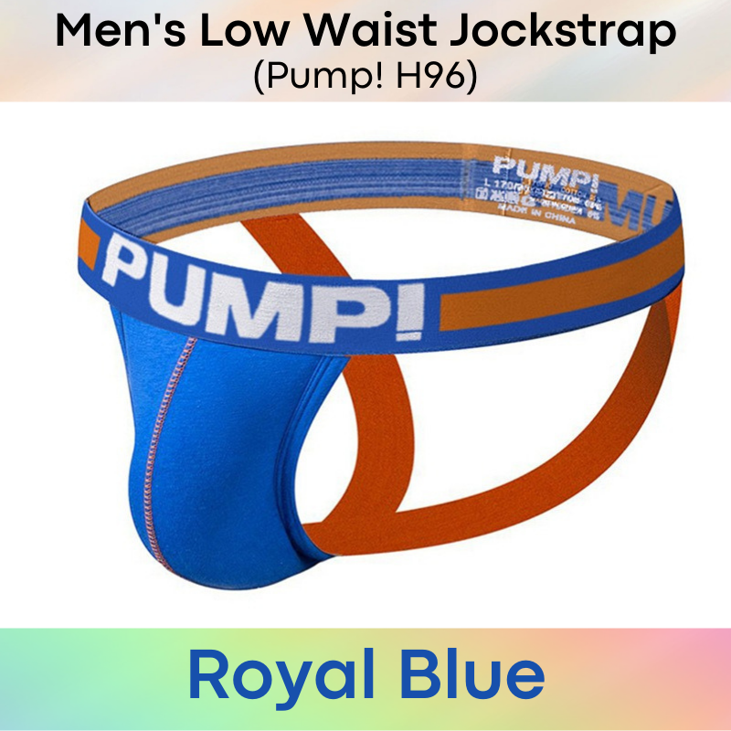 Men's Jockstrap : Low Waist Underwear (Pump! H96)